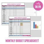 Free Monthly Budget Template   Frugal Fanatic   Free Printable Home Budget Planner