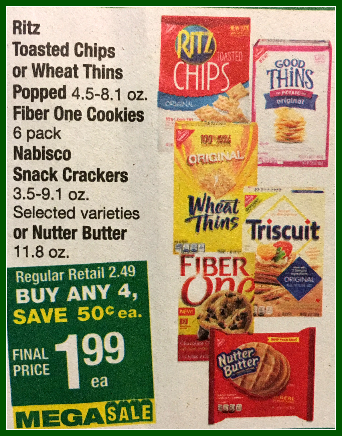 Free Nabisco Good Thins! Get Your Free Printable Coupon Here! See - Free Printable Scoop Away Coupons
