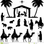 Free Nativity Scene Images Clip Art | Soidergi   Free Printable Nativity Silhouette