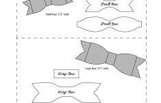 Free No Sew Leather Or Felt Bow Template Download At Www - Cheer Bow Template Printable Free