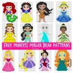Free Perler Bead Patterns For Kids | Stitch All Your Feelings Out   Pony Bead Patterns Free Printable