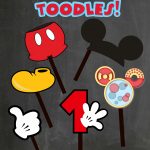 Free Photo Props Mickey Mouse Printable & Templates | Party On   Free Mickey Mouse Printable Templates