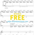 Free Piano Sheet Music To Download And Print   High Quality Pdfs   Free Printable Classical Sheet Music For Piano