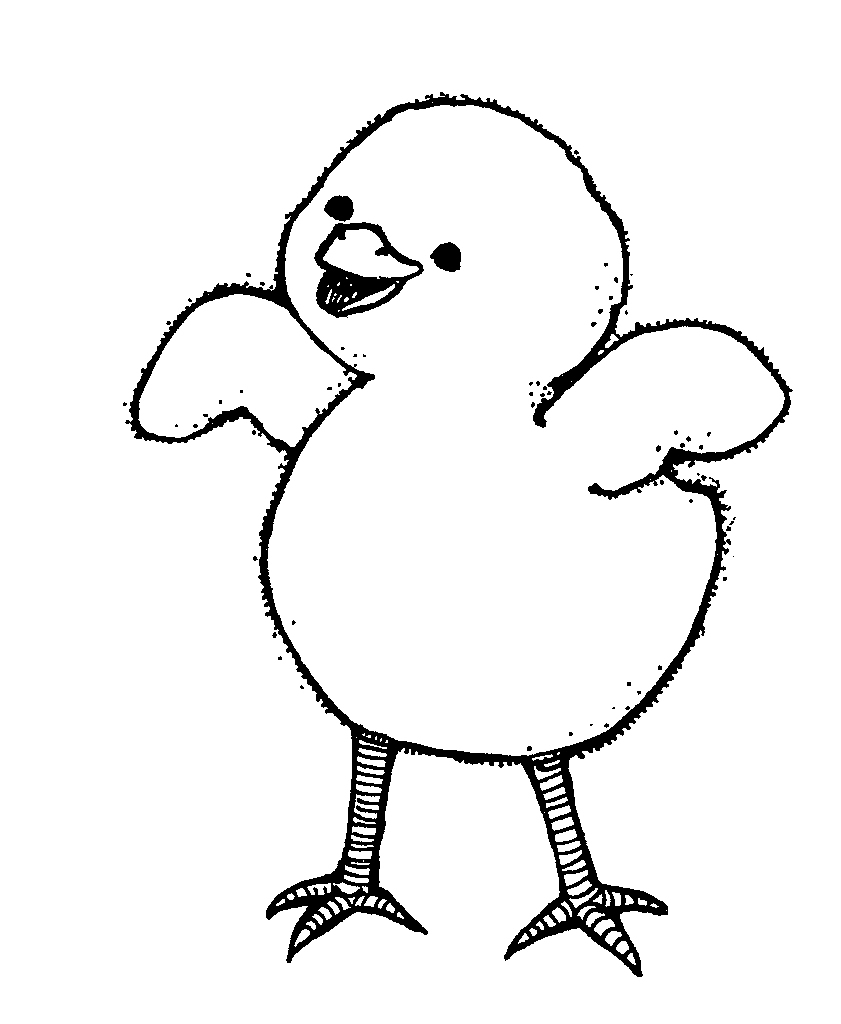 Free Picture Of Baby Chick, Download Free Clip Art, Free Clip Art On - Free Printable Easter Baby Chick Coloring Pages