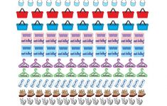 Free Planner Printable Chores Stickers | Free Planner Stickers - Chore Stickers Free Printable