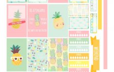 free planner printable pineapples printables pinterest free printable stickers Free Planner Printable: Pineapples | Printables | Pinterest - Free Printable Stickers