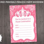 Free Princess Party Invitation | Free Party Invitationsruby And – Free Princess Printable Invitations