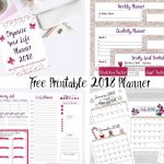 Free Printable 2018 Planner  35+ Pages!   Free 2018 Planner Printable