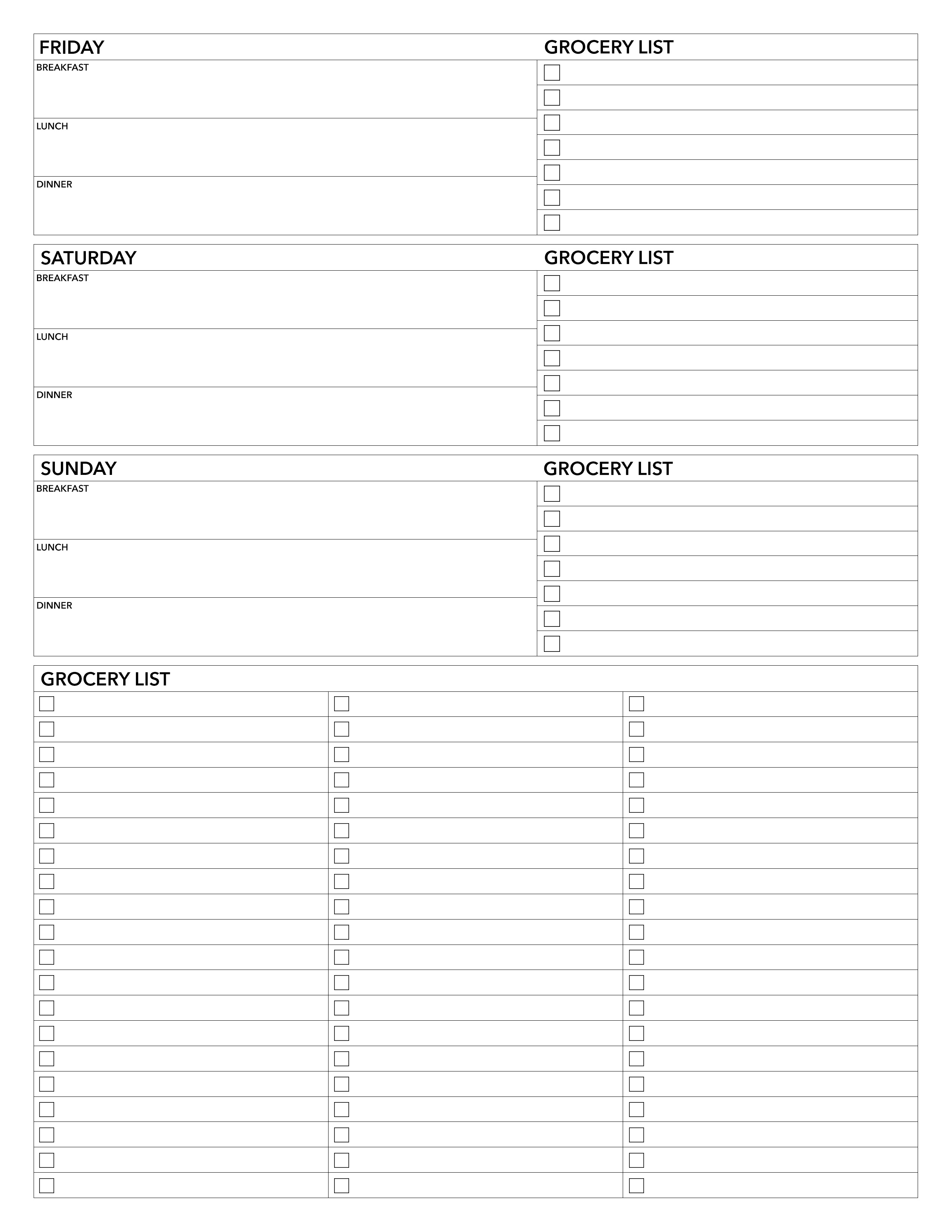 Free Printable 2018 Planner 50 Plus Printable Pages - The Cottage Market - Free Printable Planner Pages