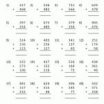 Free Printable 3Rd Grade Math Worksheets To Free Download   Math   Free Printable 3Rd Grade Worksheets