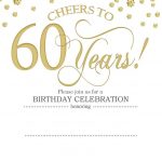 Free Printable 60Th Birthday | Kellies 50Th Bday Ideas | 60Th   Free Printable Birthday Invitations For Him