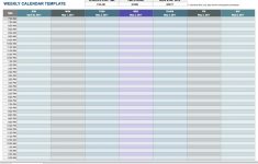 Free Printable 7 Day 15 Minute Appointment Calendar Sheets - Free Printable Appointment Sheets