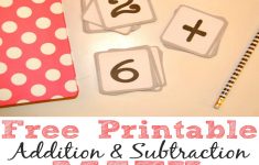 Free Printable Addition And Subtraction Math Flash Cards - Simple - Free Printable Addition Flash Cards