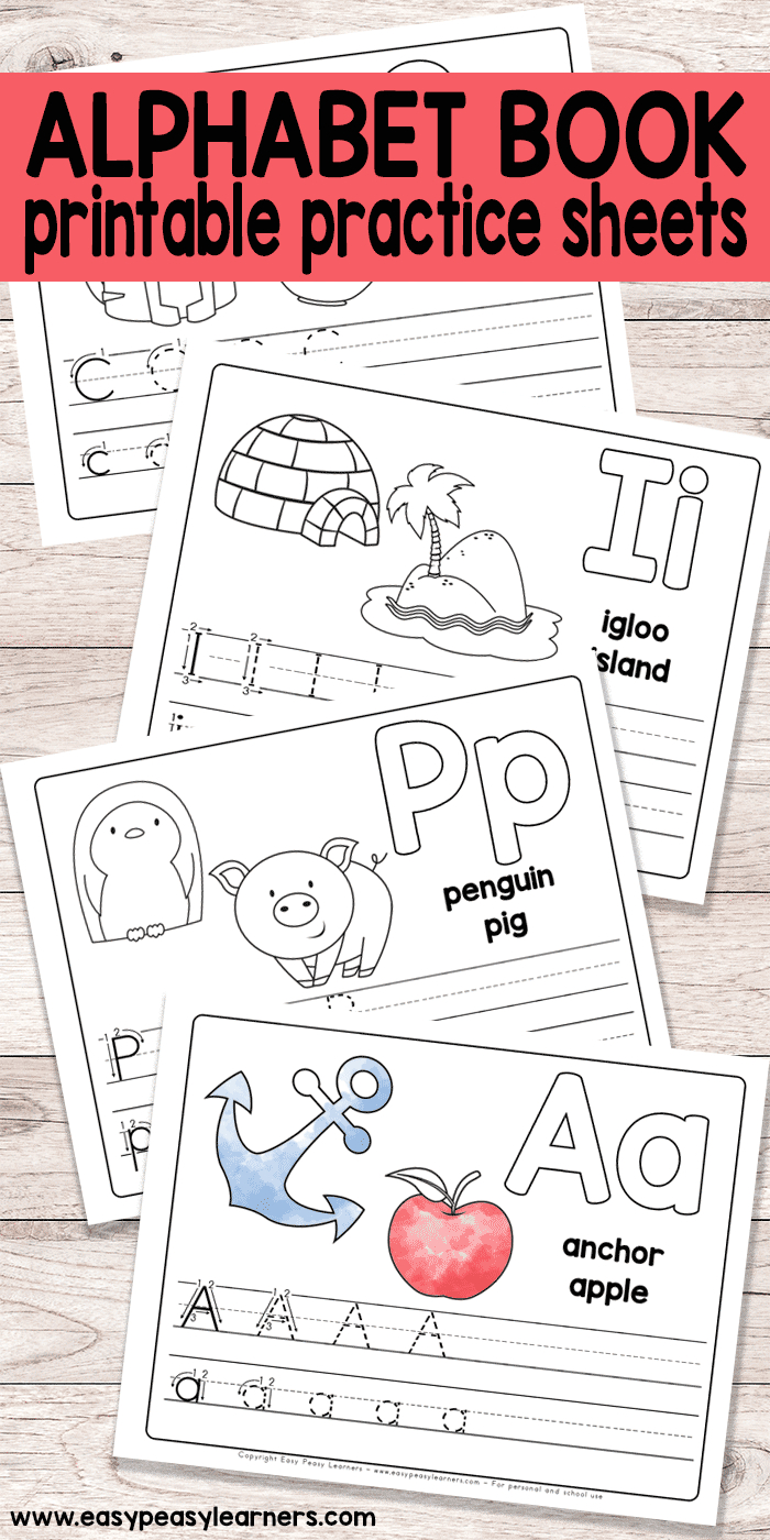 Free Printable Alphabet Book For Preschool And Kindergarten | Crafts - Free Printable Story Books For Kindergarten