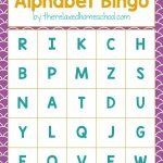 Free Printable! Alphabet Letters Bingo Game – Download Here! – Free Printable Alphabet Cards With Pictures