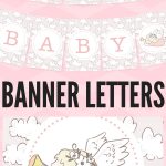 Free Printable Baby Shower Decorations Banner Letters | Blog   Free Printable Baby Shower Banner Letters