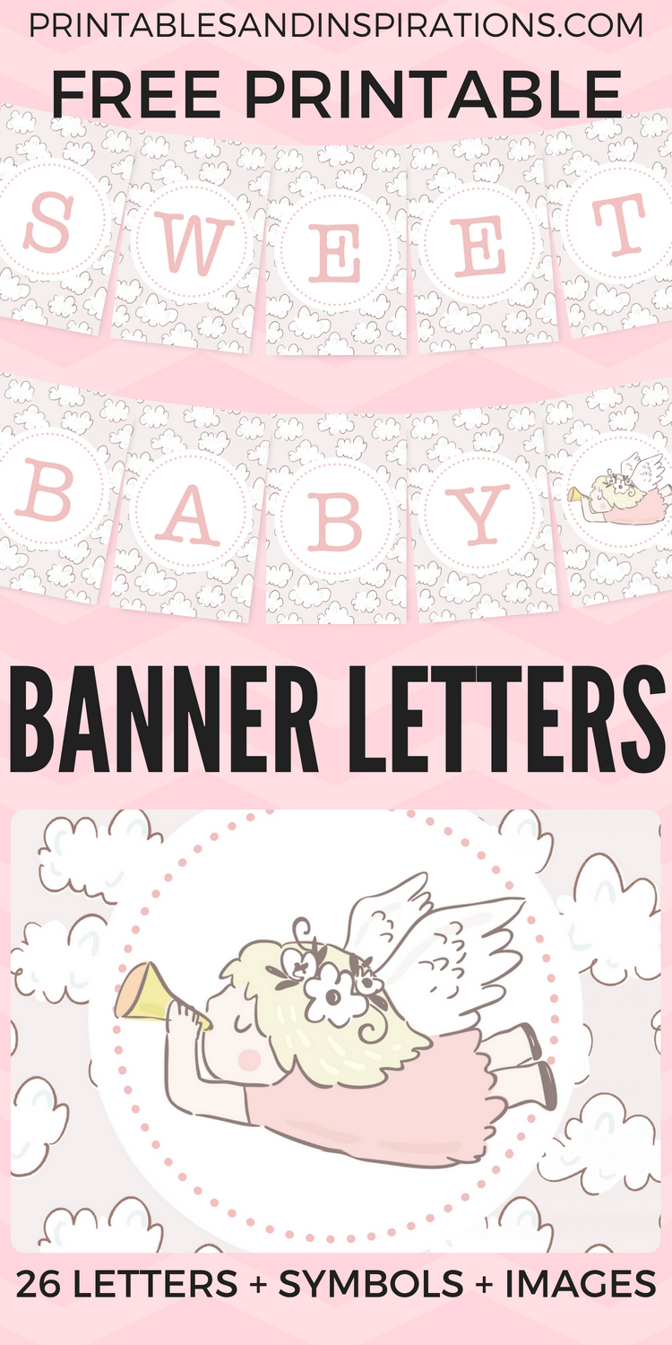 Free Printable Baby Shower Decorations Banner Letters | Blog - Free Printable Baby Shower Banner Letters