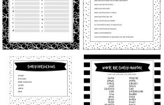 Free Printable Baby Shower Games - 5 Games (In 3 Colors!) | Lil' Luna - Free Printable Templates For Baby Shower Games