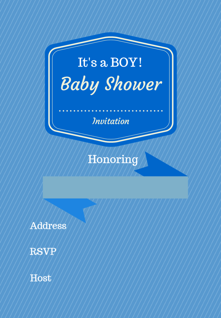 Free Printable Baby Shower Invitations - Baby Shower Ideas - Themes - Free Baby Boy Shower Invitations Printable