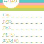 Free Printable Baby Shower Invitations – Cupcake Clipart   Free Printable Baby Shower Clip Art