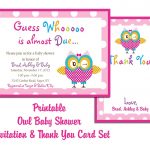 Free Printable Baby Shower Invitations For Girl   Baby Ideas | Baby   Free Printable Baby Shower Cards Templates