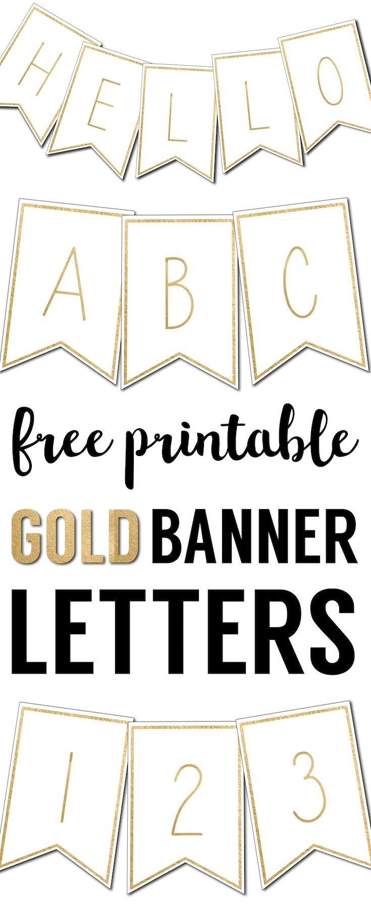 Free Printable Banner Letters Templates | The Wedding Stuff - Free Printable Wedding Banner Letters