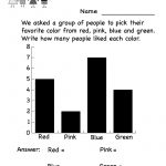 Free Printable Bar Graph Worksheet For Kindergarten   Free Printable Bar Graph