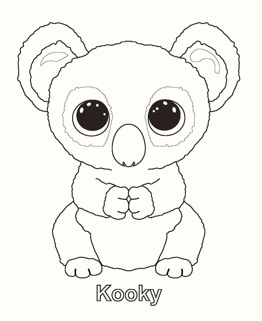 Free Printable Beanie Boo Coloring Pages Beautiful Beanie Boo - Free Printable Beanie Boo Coloring Pages