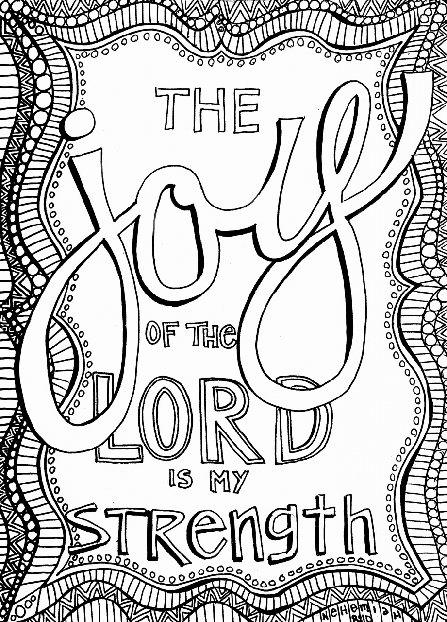 Free Printable Bible Coloring Pages With Scriptures 27 Bible Verse - Free Printable Bible Coloring Pages With Verses