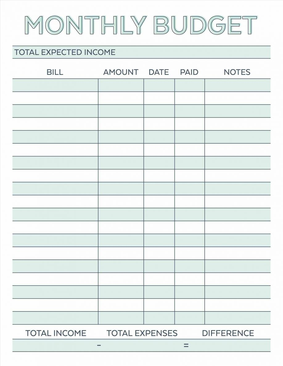 Free Printable Bill Payment Schedule Budget Planner Worksheet - Free Printable Bill Payment Schedule