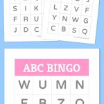 Free Printable Bingo Cards | Bingo Cards | Pinterest | Preschool   Free Printable Alphabet Bingo Cards