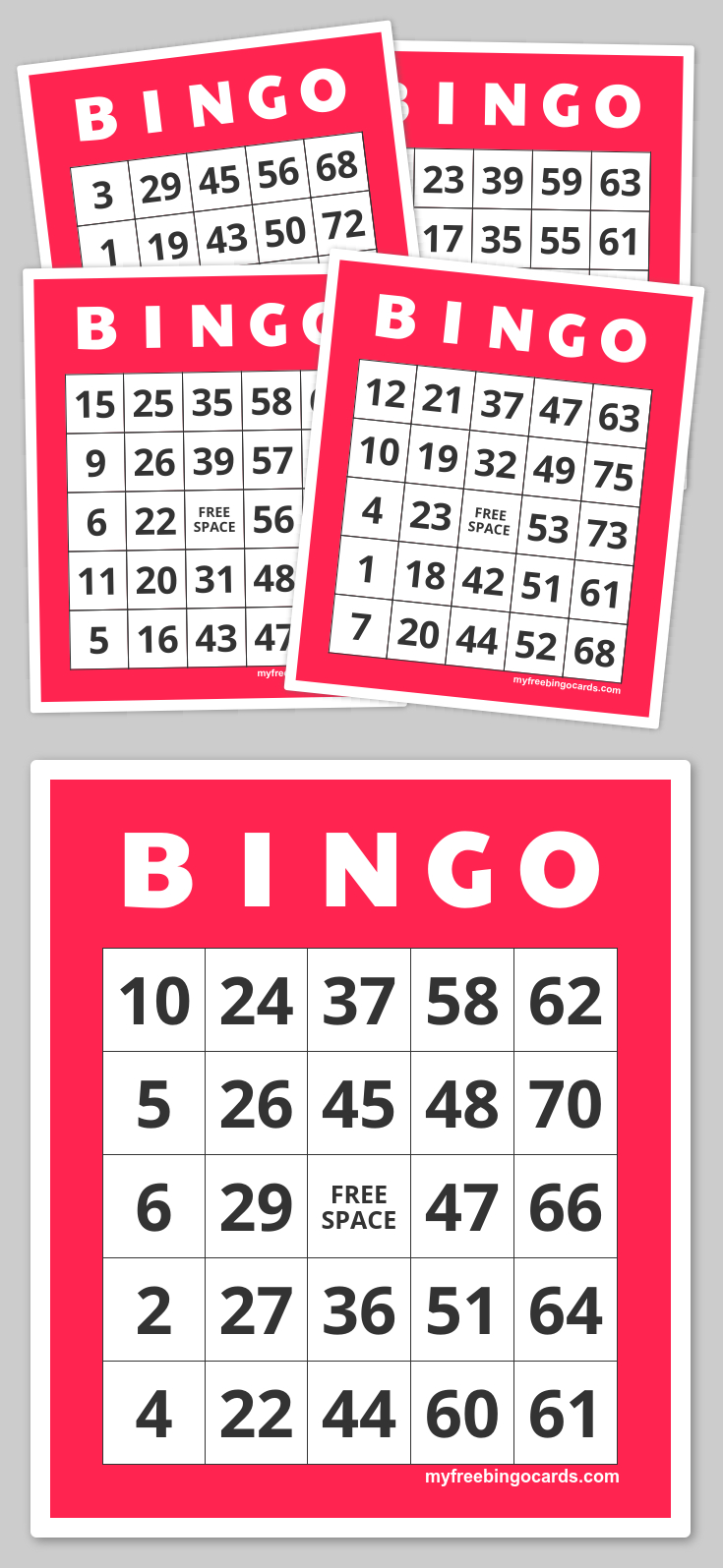 Free Printable Bingo Cards | Family Nights Education | Pinterest - Free Printable Bingo Cards 1 75