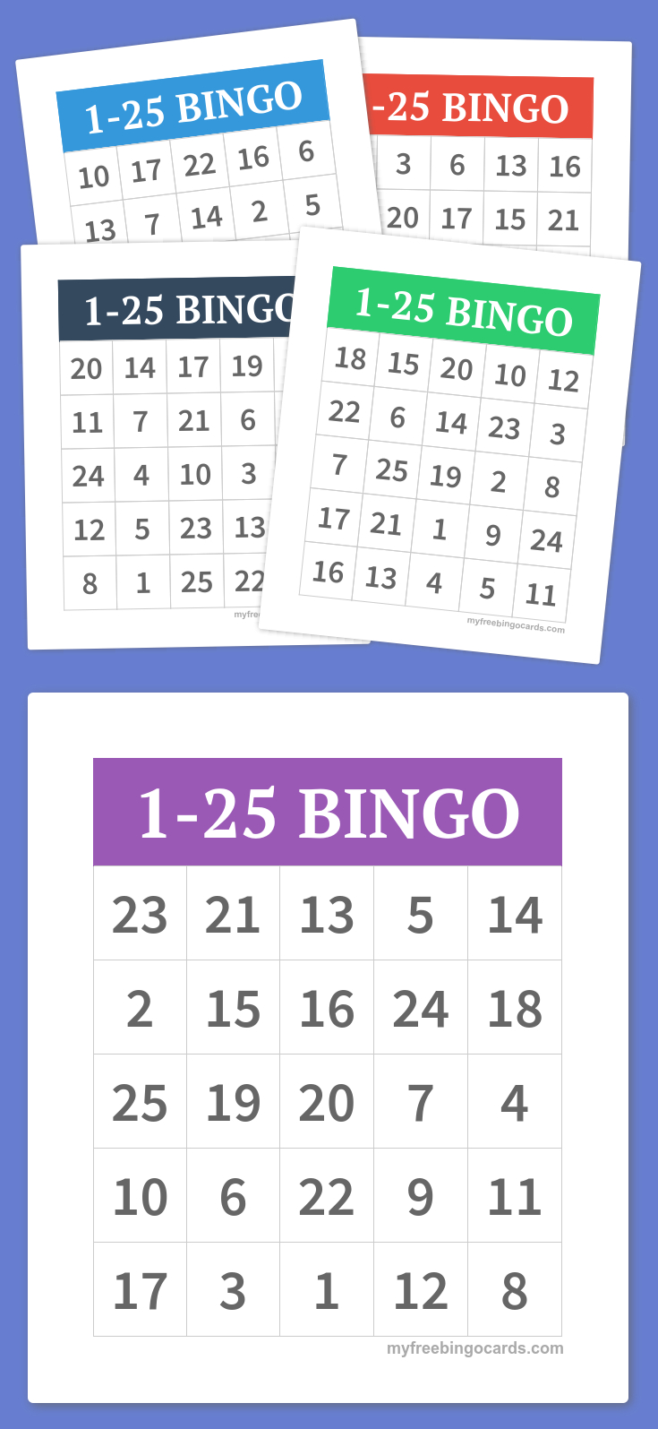 Free Printable Bingo Cards | Teacher, Teacher! | Bingo Cards, Free - Free Printable Bingo Games