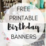 Free Printable Birthday Banners   The Girl Creative   Free Happy Birthday Printable Letters