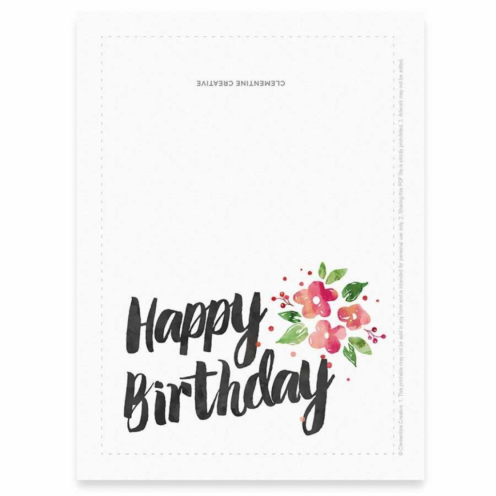 Free Printable Birthday Cards For Her | Free Printable - Free Printable Birthday Cards For Her