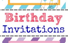 Free Printable Birthday Invitation Templates - Free Printable Boy Birthday Invitations