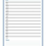 Free Printable Blank Daily Calendar | Printable Forms | Possible   Free Printable Forms