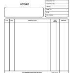 Free Printable Blank Invoice Templates 8   Colorium Laboratorium   Free Printable Blank Invoice