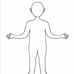Free Printable Body Outline Template | Teaching: Free Printables   Free Printable Human Body Template