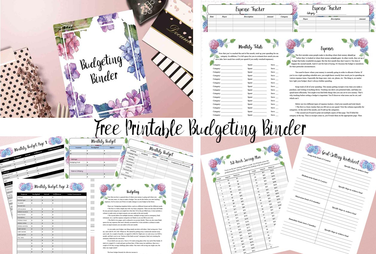 Free Printable Budgeting Binder: 15+ Pages! - Free Printable Budget Binder