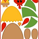 Free Printable Build A Rooster! / Printable Animals Series   Free Printable Farm Animal Cutouts