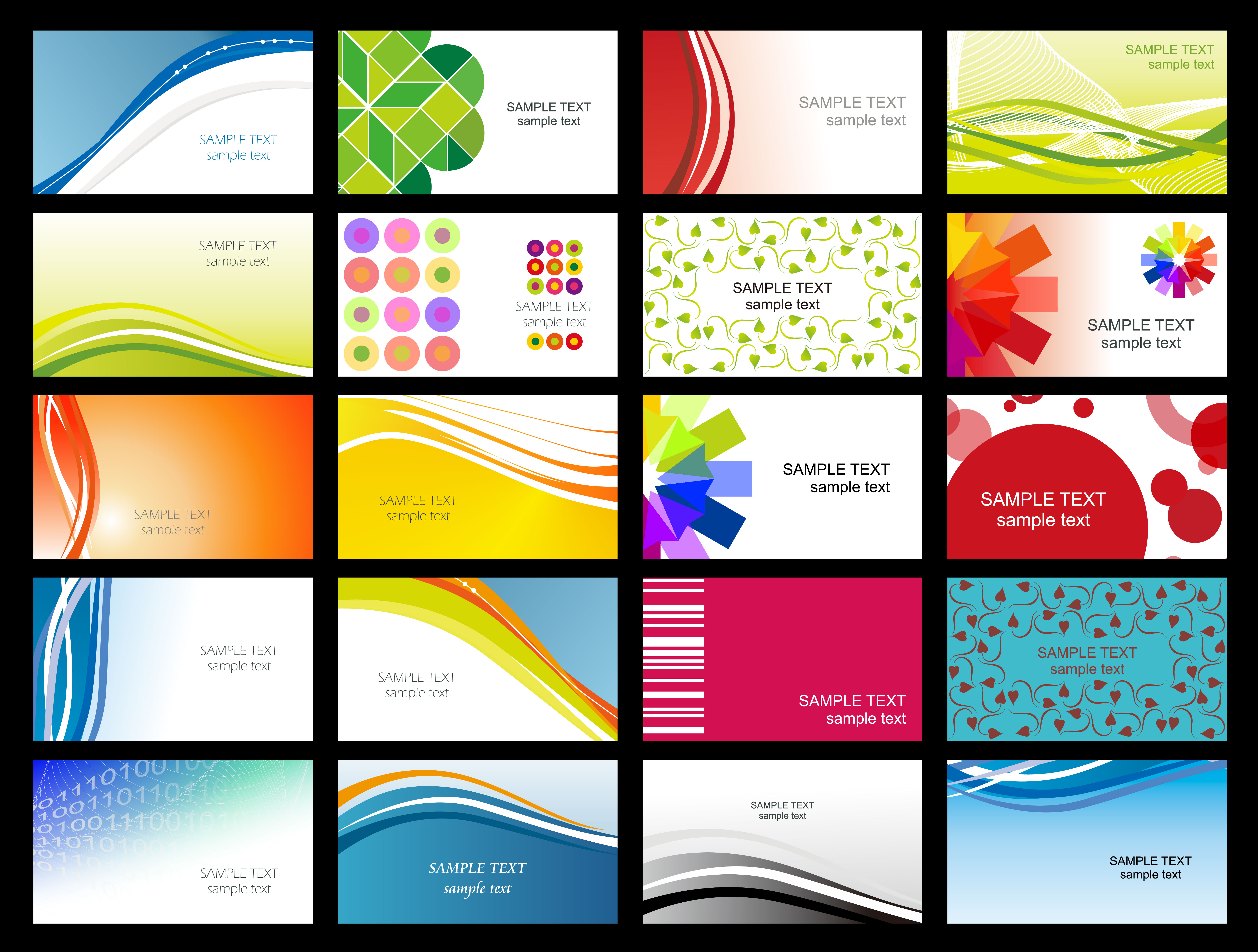 Free Printable Business Card Templates Sample | Get Sniffer - Free Printable Blank Business Cards