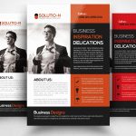 Free Printable Business Flyers Beautiful Red Brochure Template Free   Free Printable Business Flyers