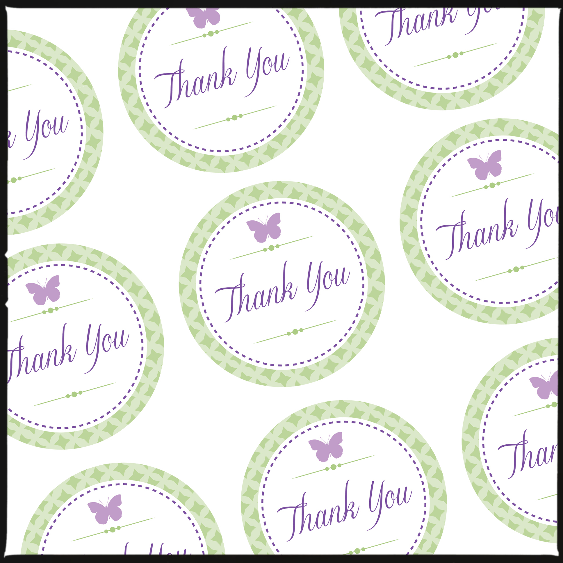 Free Printable Butterfly Thank You Tags - 20.6.kaartenstemp.nl • - Free Printable Thank You Tags