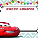 Free Printable Cars 3 Lightning Mcqueen Invitation | Free   Free Printable Disney Cars Water Bottle Labels