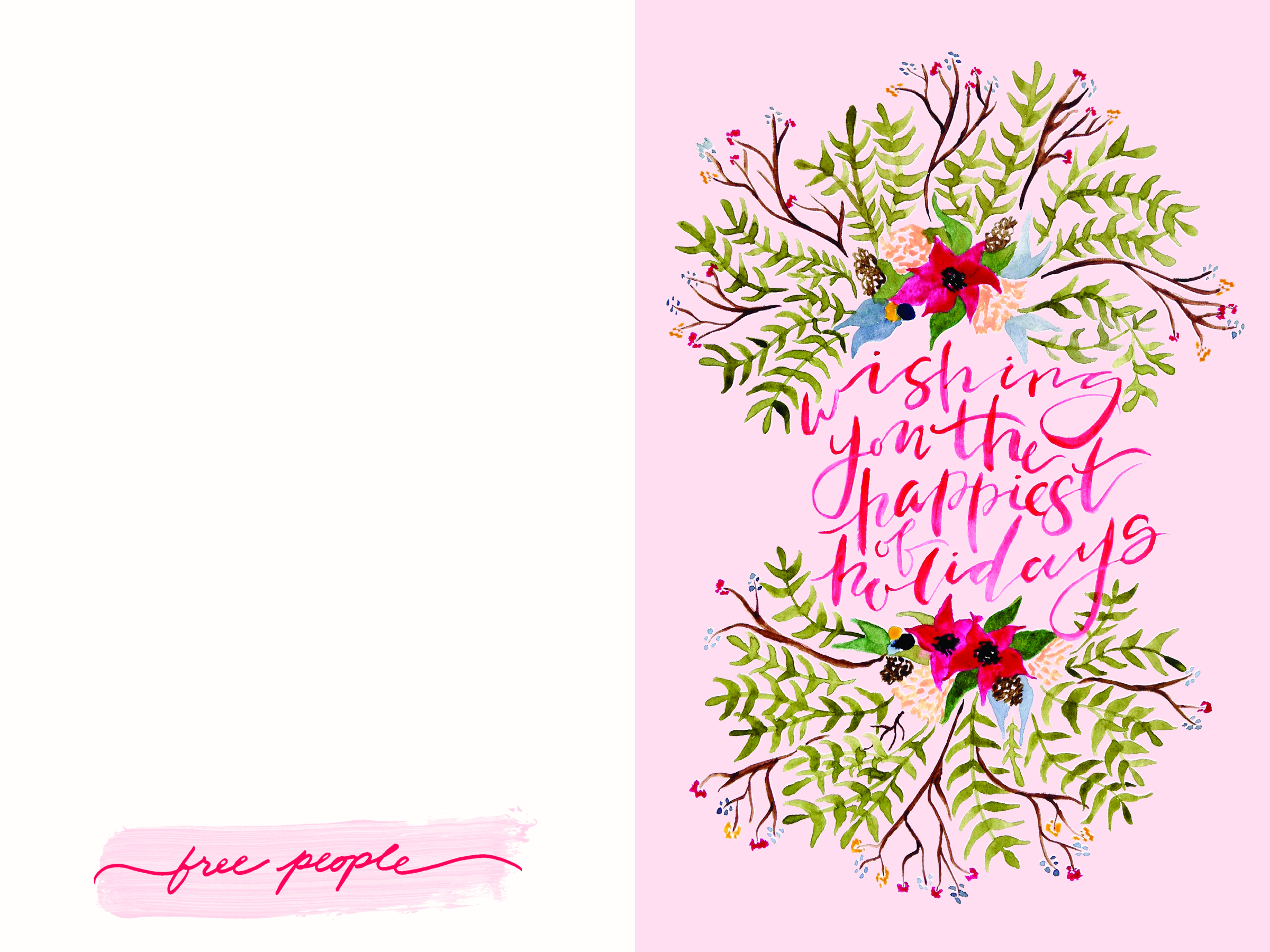 Free Printable Christmas Cards | Website - Free Printable Happy Holidays Greeting Cards