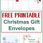 Free Printable Christmas Gift Envelopes | Projects With Kids   Free Printable Envelopes