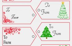 Free Printable Christmas Gift Tags Templates – Christmas Printables - Free Printable Editable Christmas Gift Tags