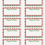 Free Printable Christmas Labels Template – Christmas Printables   Free Printable Holiday Labels