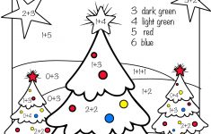 Free Printable Christmas Math Worksheets: Pre K, 1St Grade &amp; 2Nd - Free Printable Christmas Worksheets For Third Grade